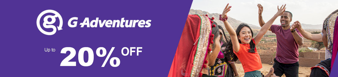 Verified 25% off | G Adventures Coupon and Promo Codes Verified 25% off | G Adventures Coupon and Promo Codes
